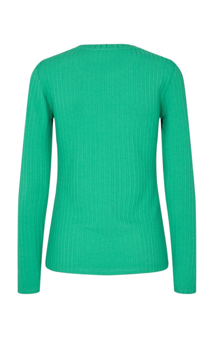 Freequent Bluse - Perfect Long Sleeve - Ming Green