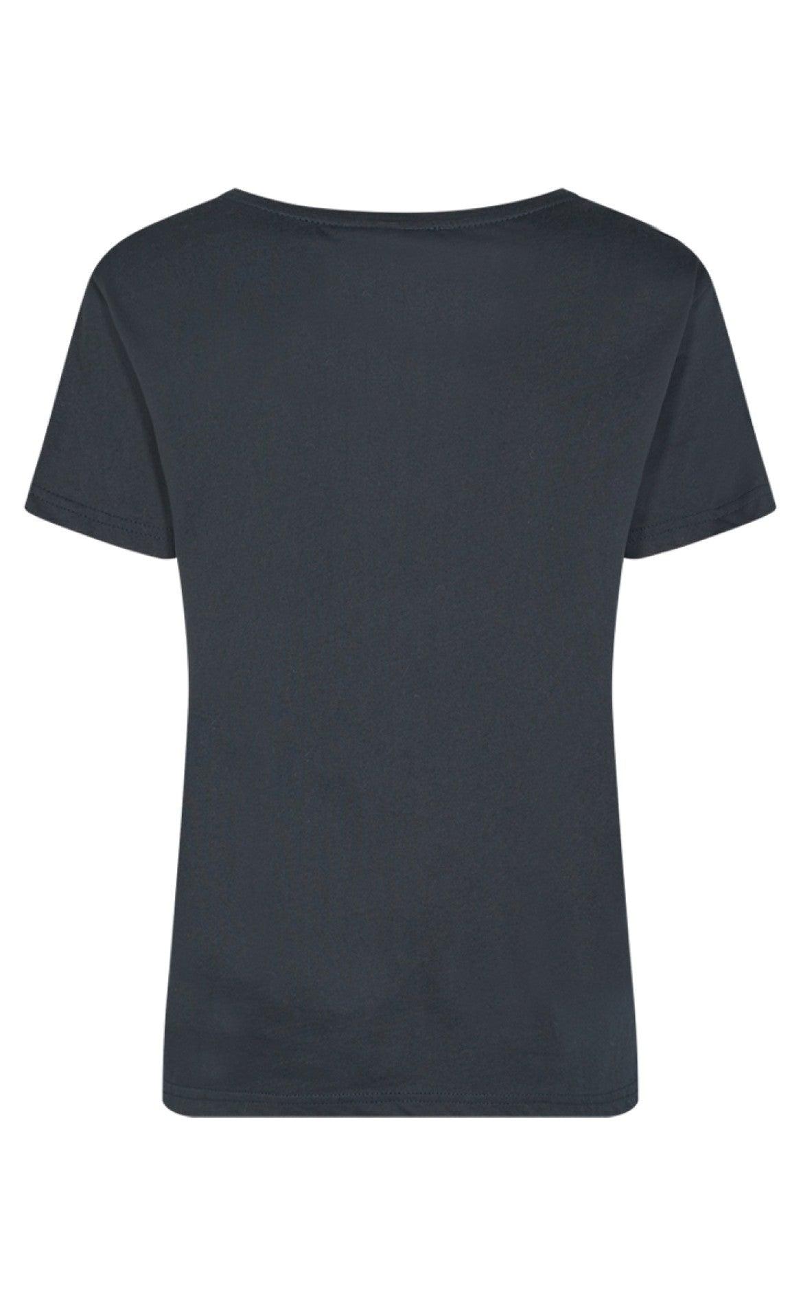 Freequent Bluse - Que-Tee - Black Mix