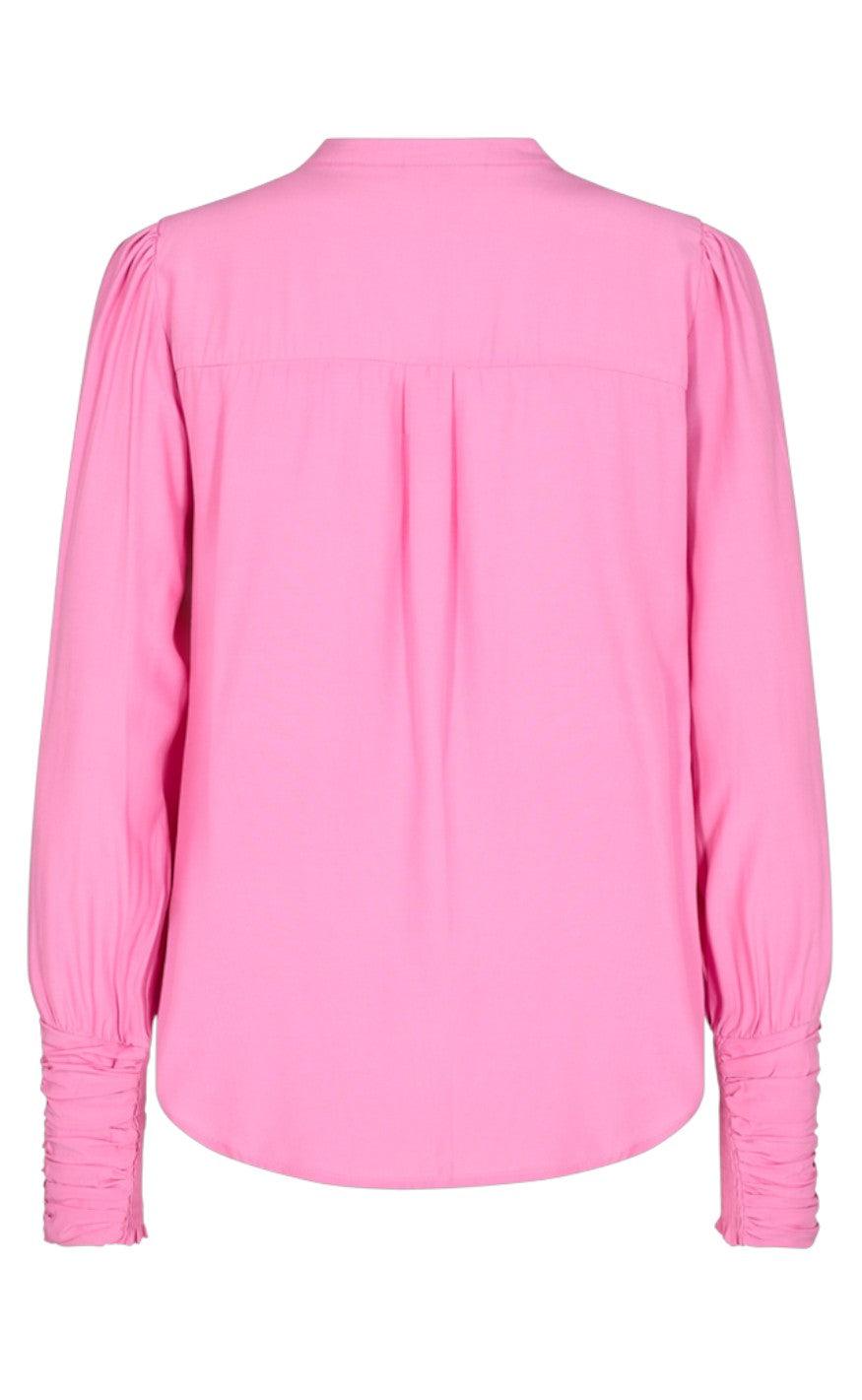 Freequent Bluse - Sweetly - Fuchsia Pink