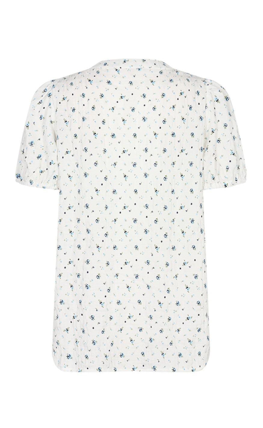 Freequent Bluse - Tiney - Off-white Mix
