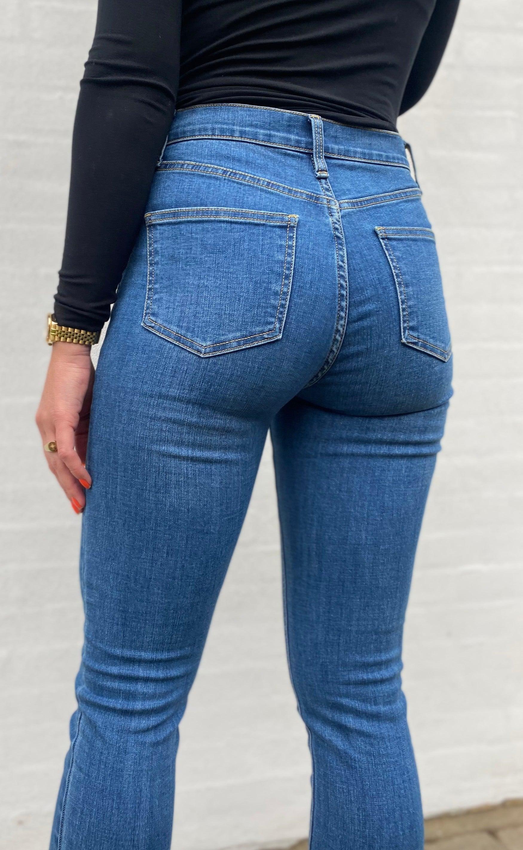 Freequent Bukser - Harlow - Vintage Blue