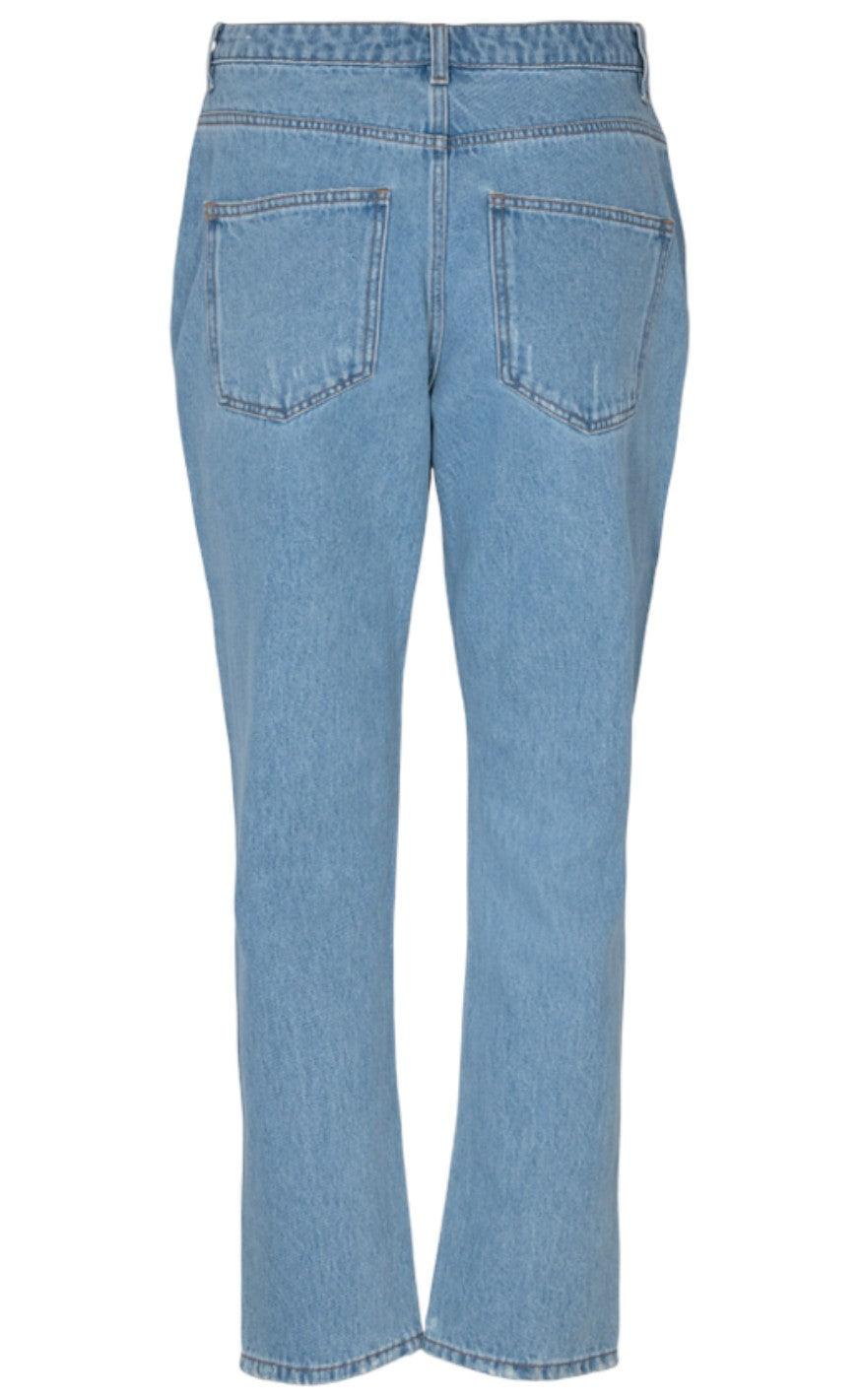 Freequent Bukser - Jeana Ankle - Light Blue