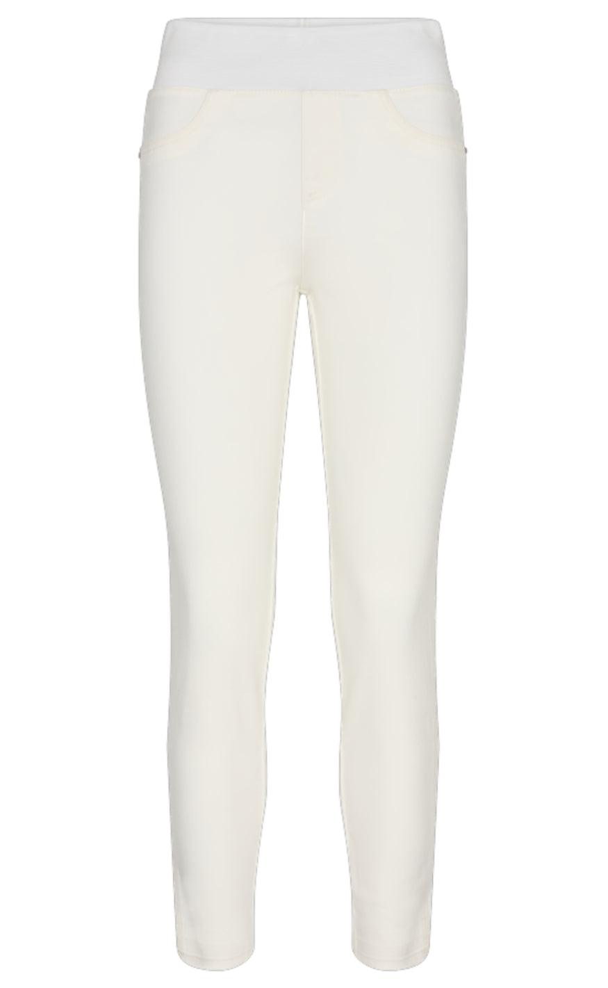 Freequent Bukser - Shantal Ankle - Bright White Denim