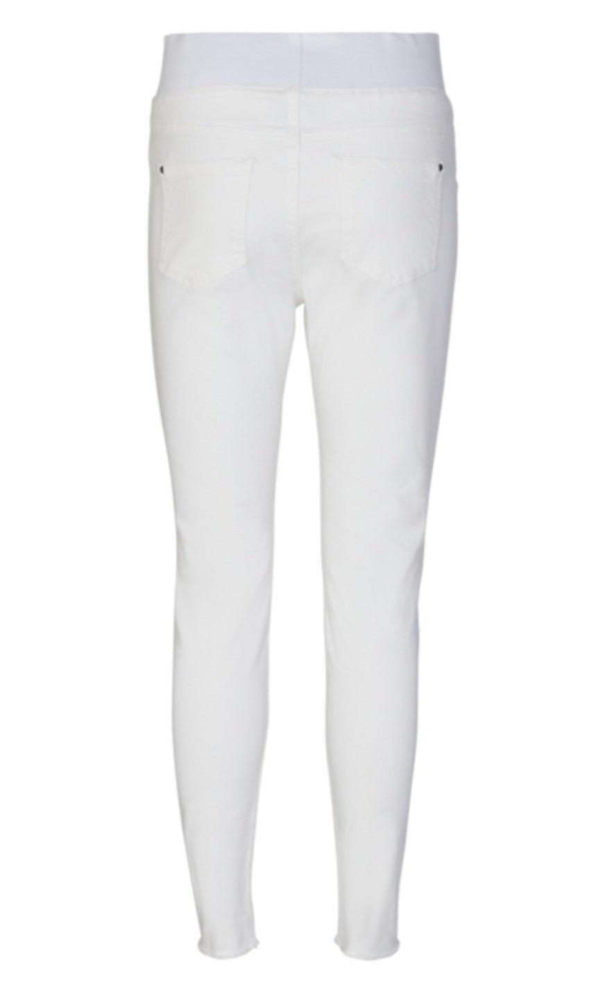 Freequent Bukser - Shantal Ankle Broken - Bright White