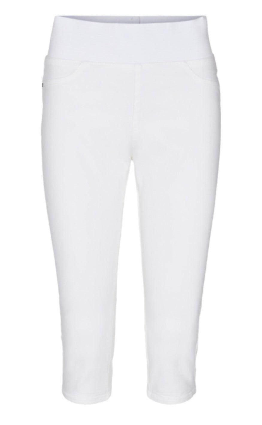 Freequent Bukser - Shantal Ca Denim - Bright White