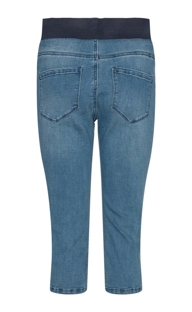 Freequent Bukser - Shantal Ca Denim - Medium Blue Denim