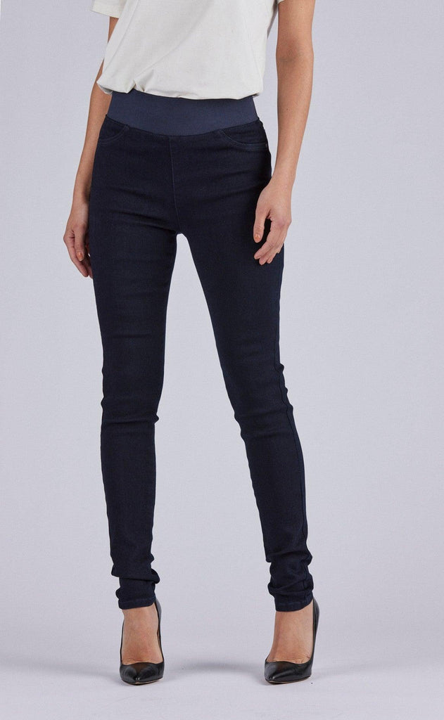 Freequent Bukser - Shantal Denim - Dark Blue