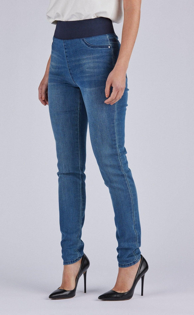 Freequent Bukser - Shantal Denim - Medium Blue