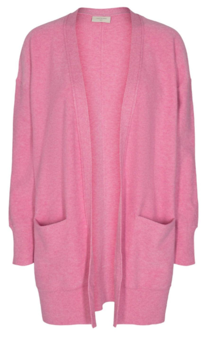 Freequent Cardigan - Claura - Aurora Pink Melange