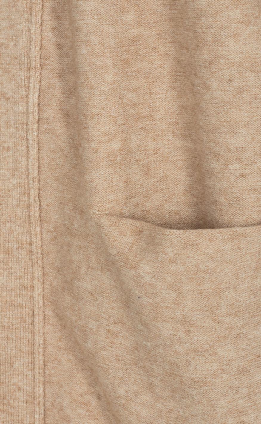 Freequent Cardigan - Claura - Oxford Tan Melange
