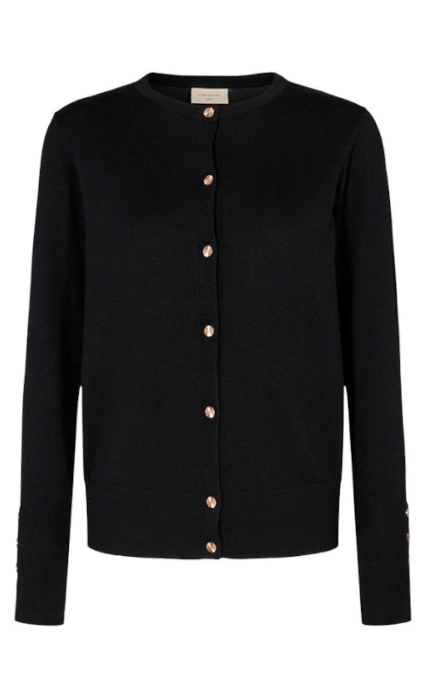 Freequent Cardigan - Katie - Black