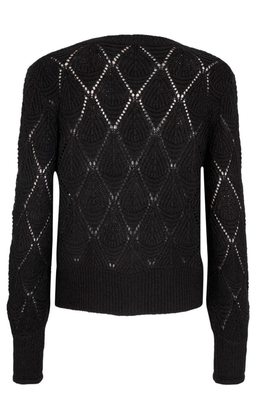Freequent Cardigan - Tina - Black