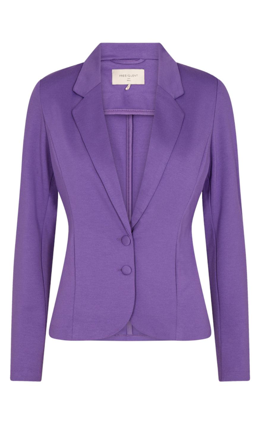 Freequent Jakke / Blazer - Nanni - Royal Lilac