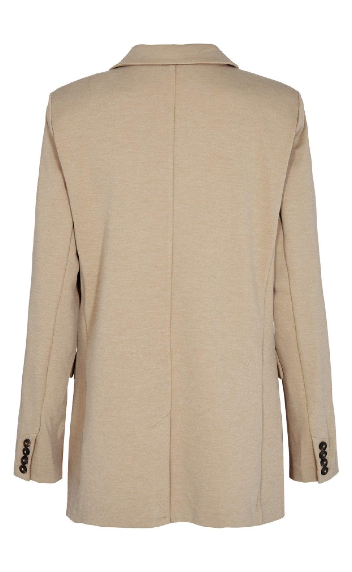 Freequent Jakke / Blazer - Nanni - Silver Mink