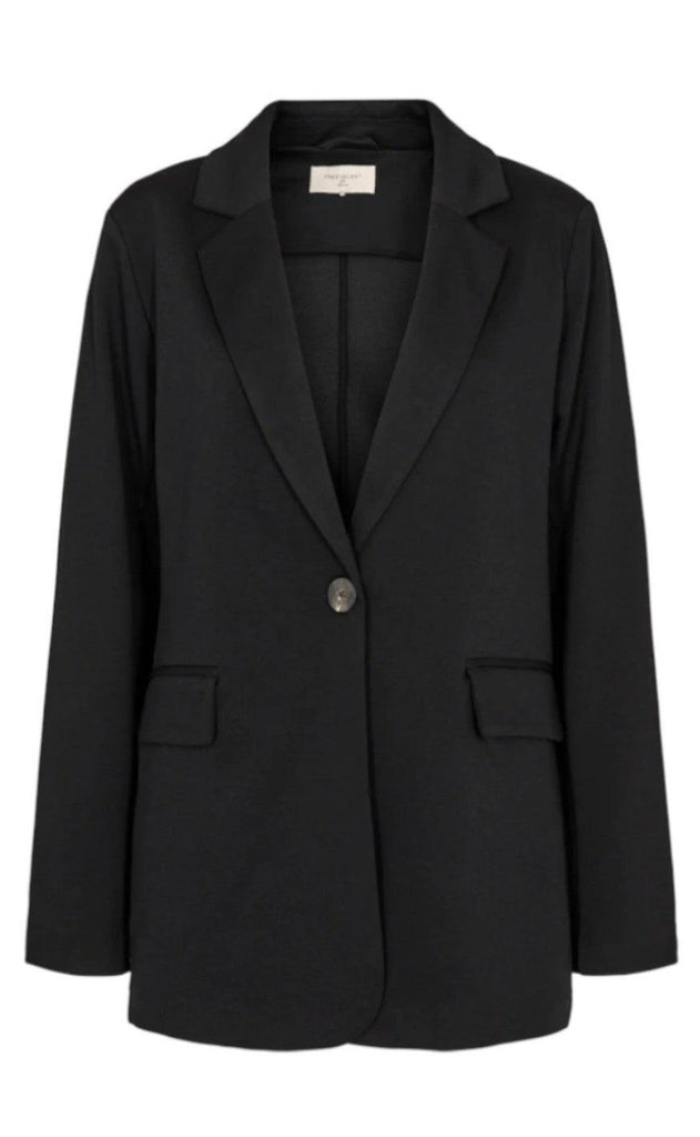 Freequent Jakke / Blazer - Nanni Structure - Black