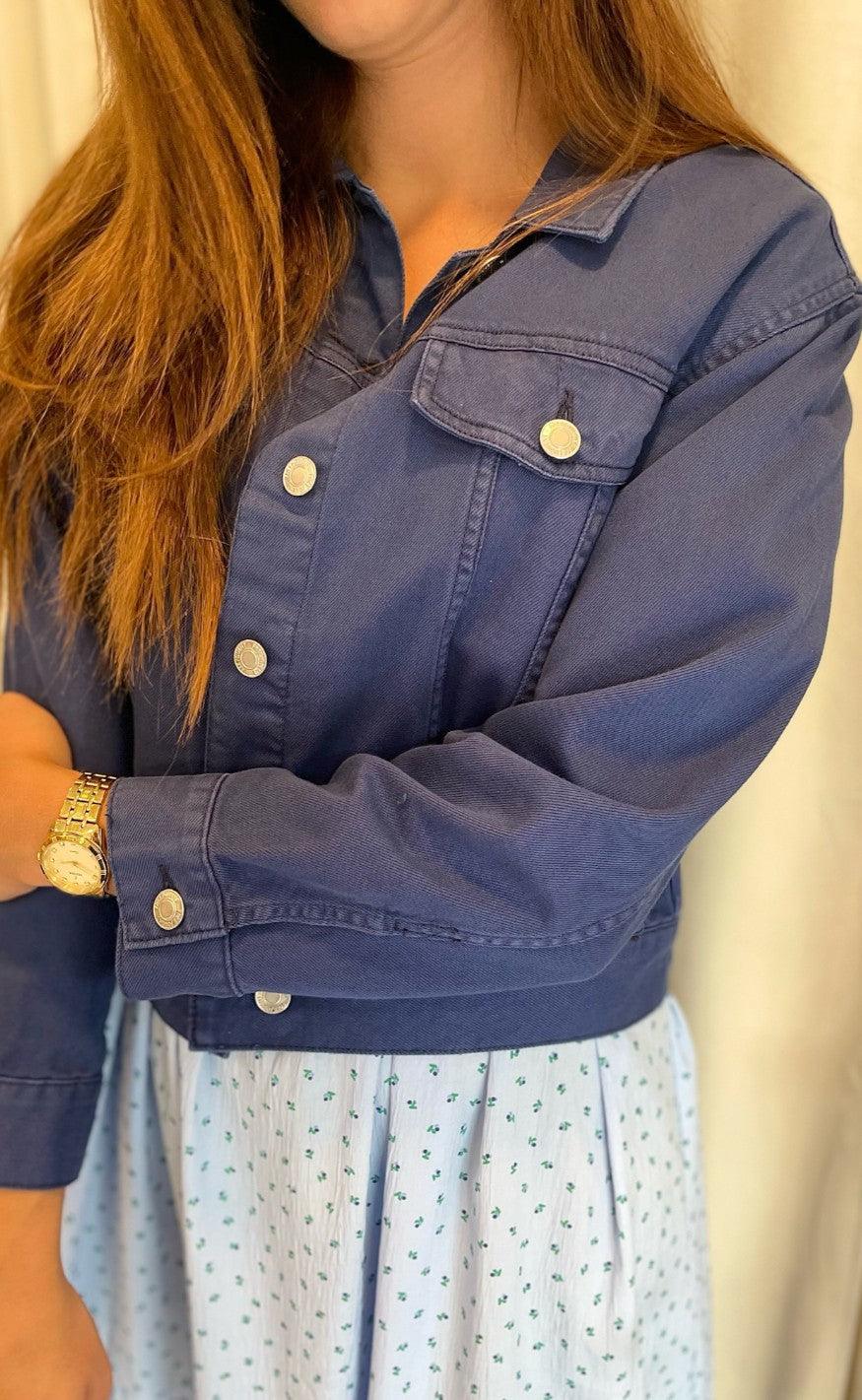 Freequent Jakke - Colly - True Navy