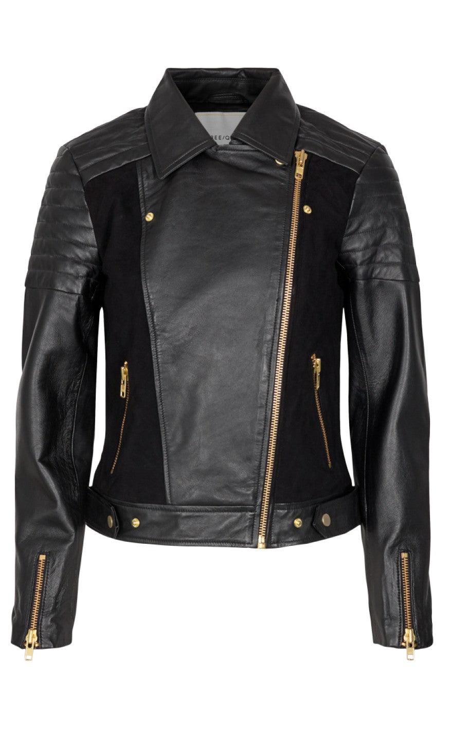 Freequent Jakke - Heather - Black