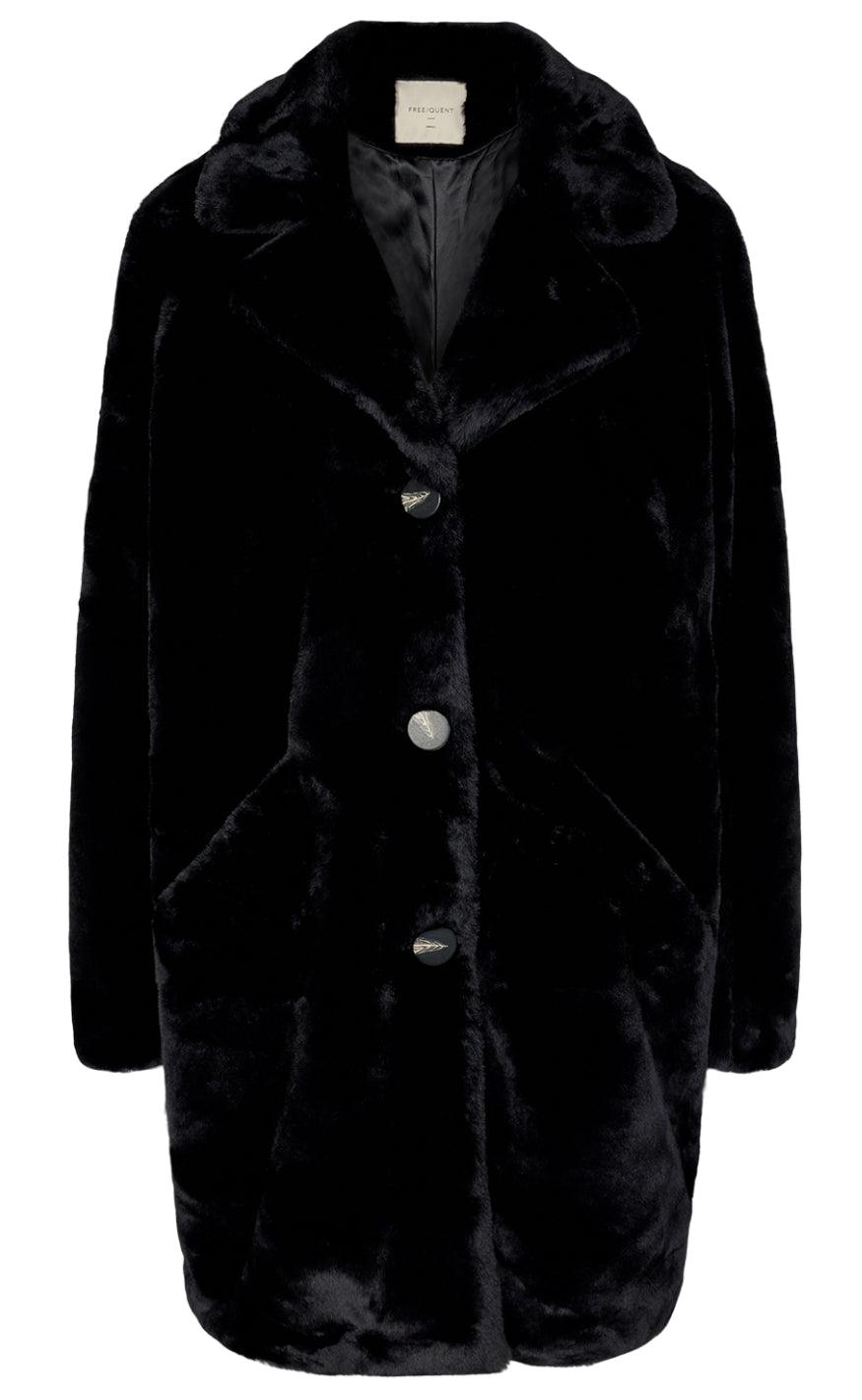 Freequent Jakke - Kaia - Black
