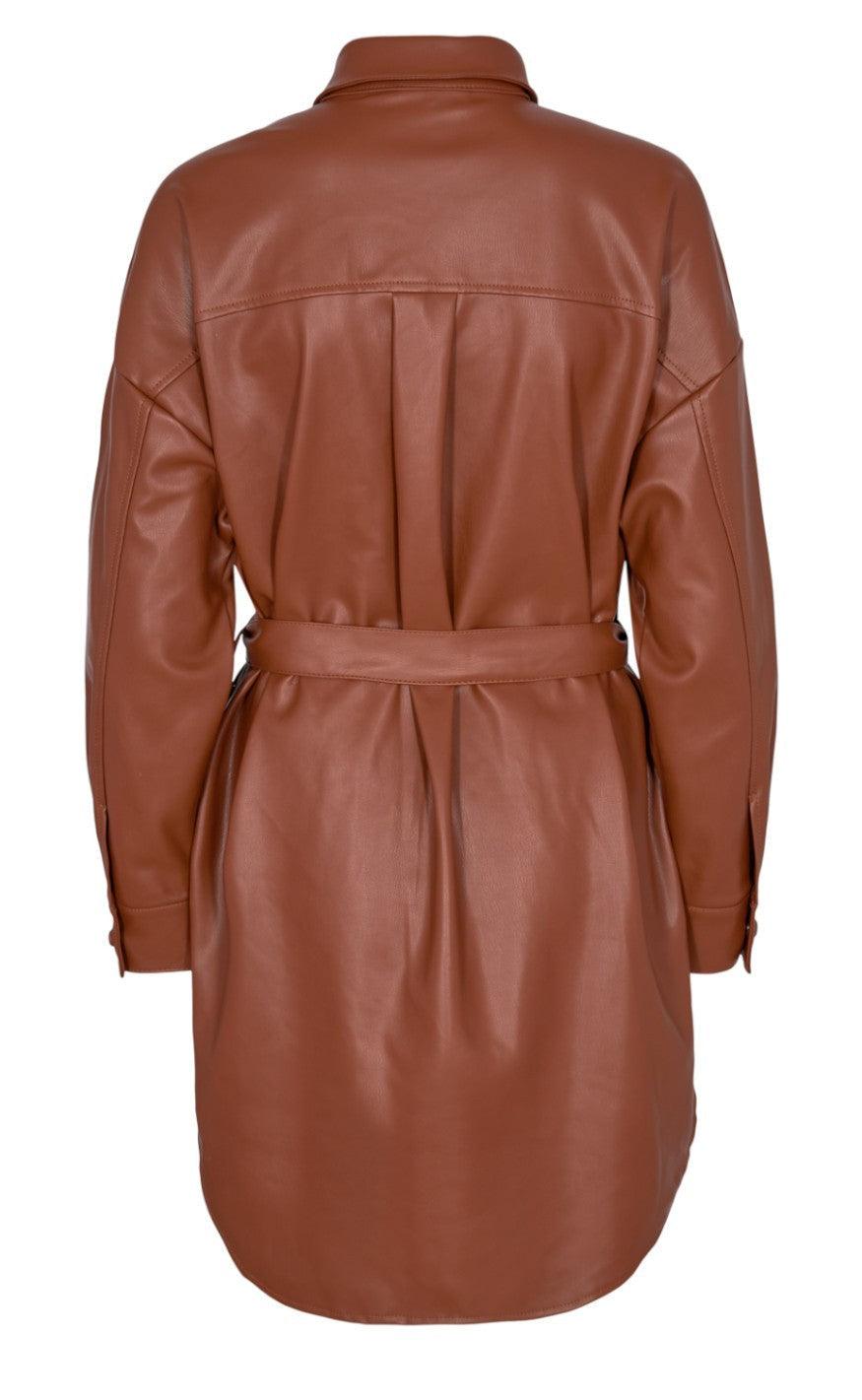 Freequent Jakke / Kjole - Harley Pocket - Brandy Brown