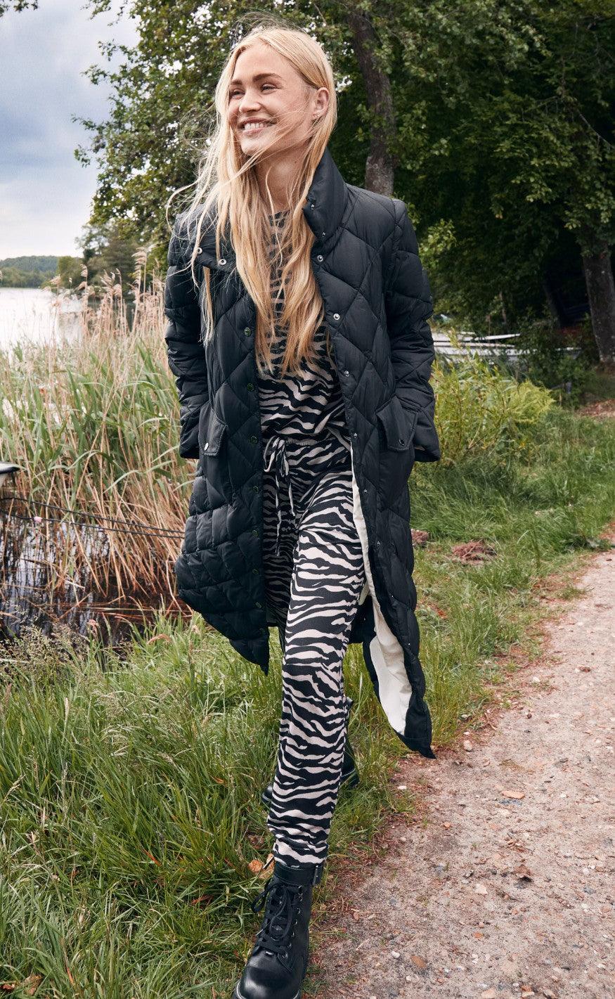 Freequent Jakke - Olga - Black