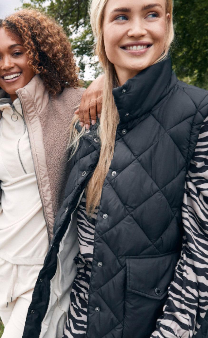 Freequent Jakke - Olga - Black