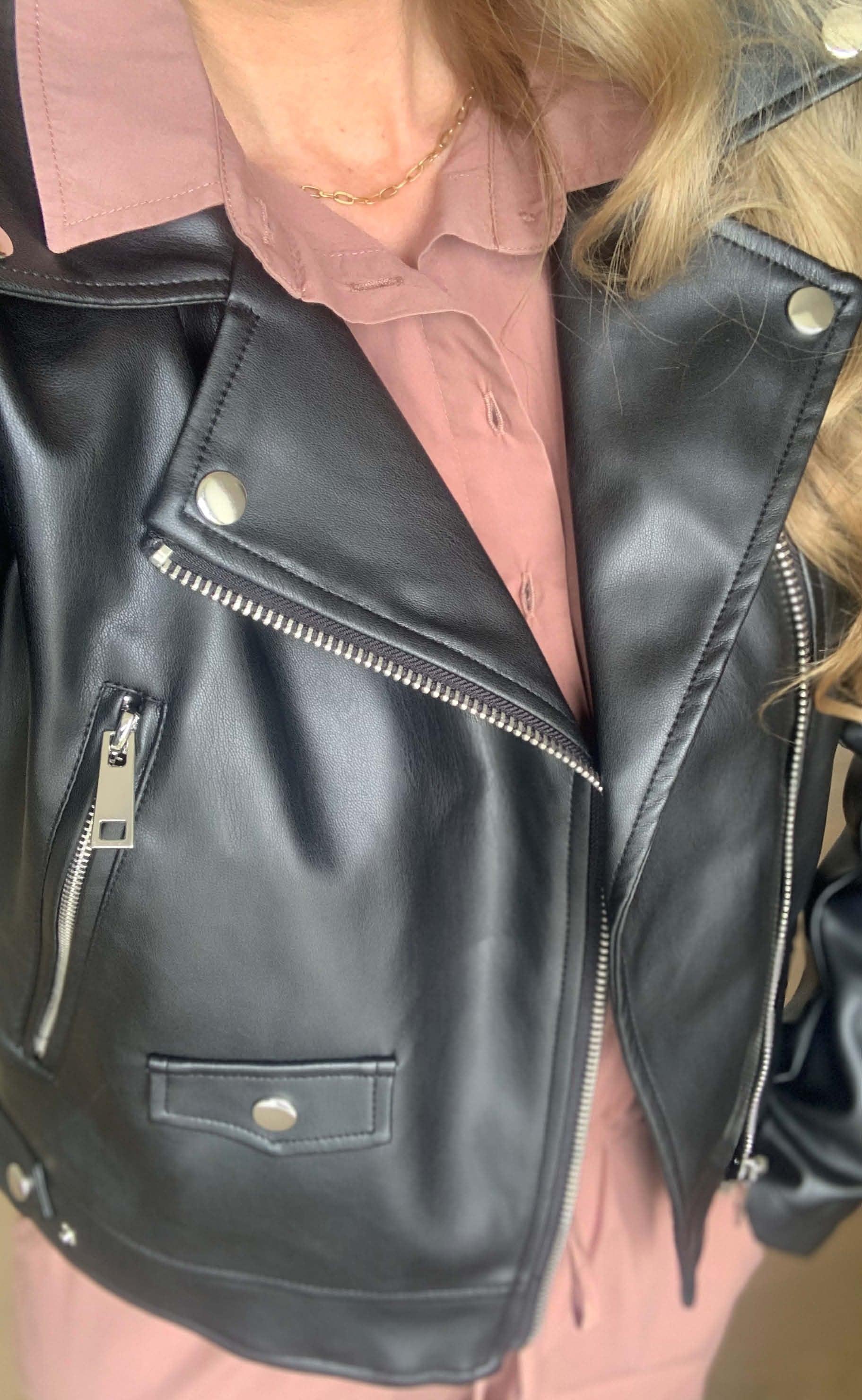 Freequent Jakke - Sandy - Black