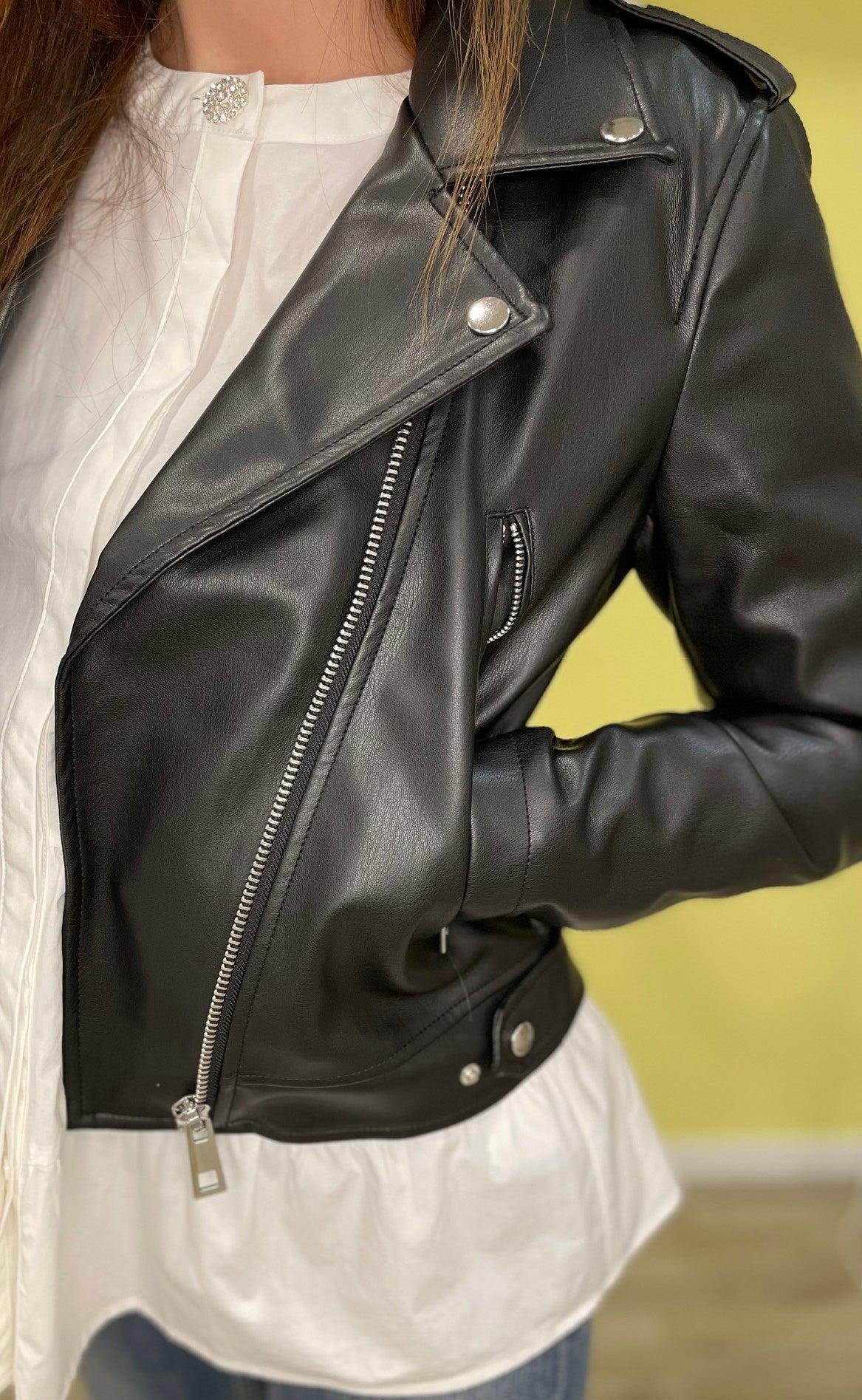 Freequent Jakke - Sandy - Black
