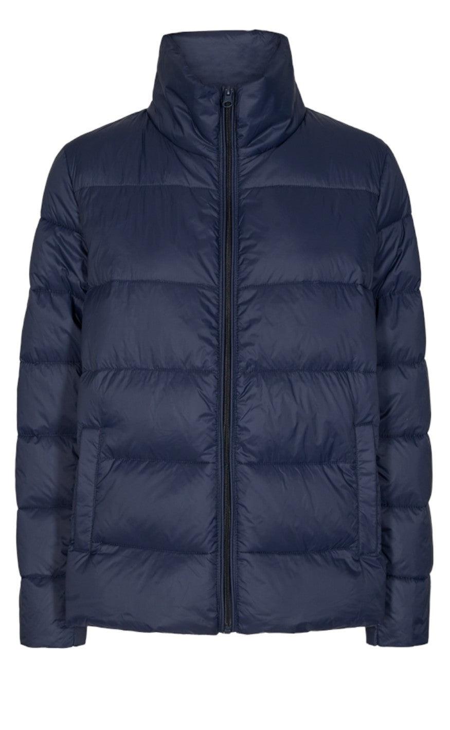 Freequent Jakke - Tops - Navy