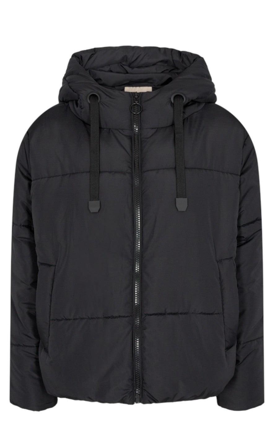 Freequent Jakke - Turtle - Black