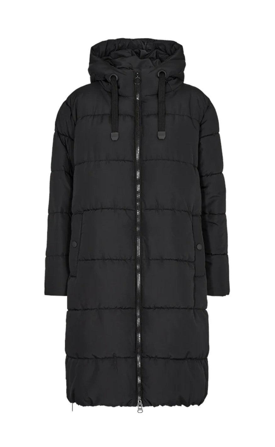 Freequent Jakke - Turtle - Black