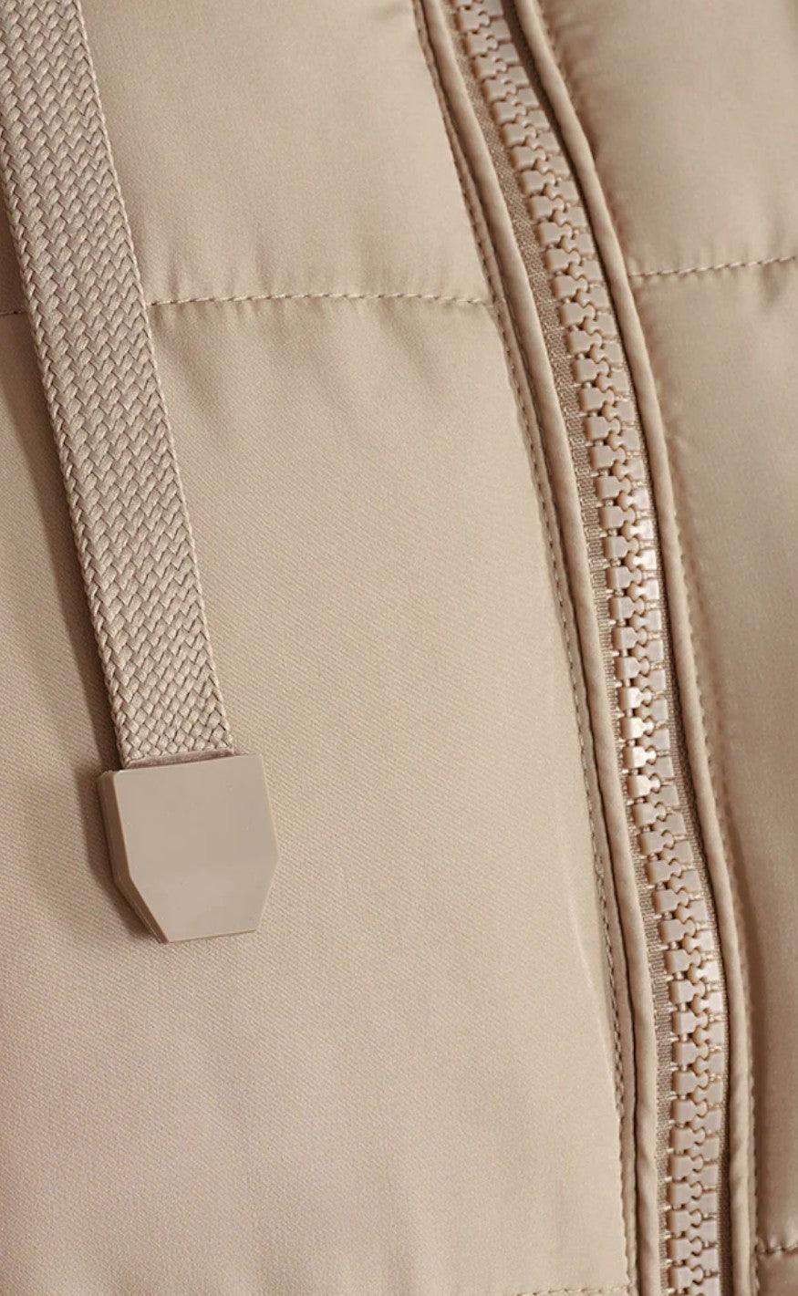 Freequent Jakke - Turtle - Silver Mink