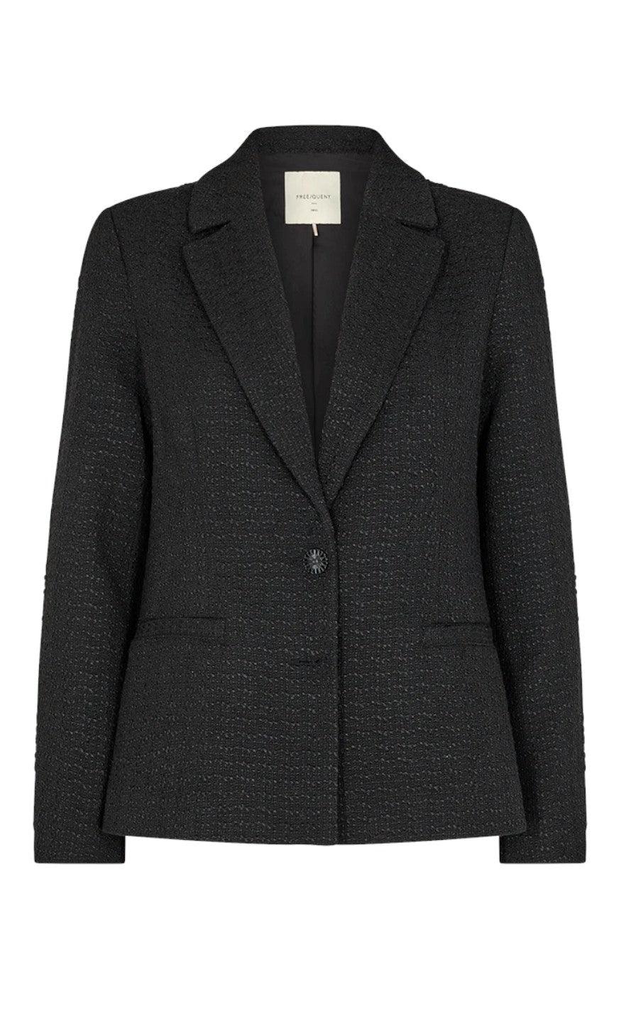 Freequent Jakke - Yoca - Black