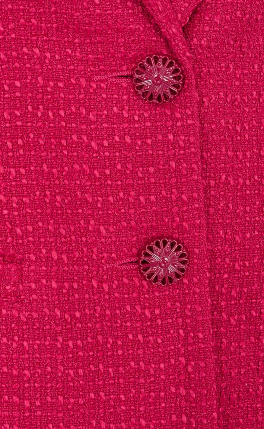 Freequent Jakke - Yoca - Cerise