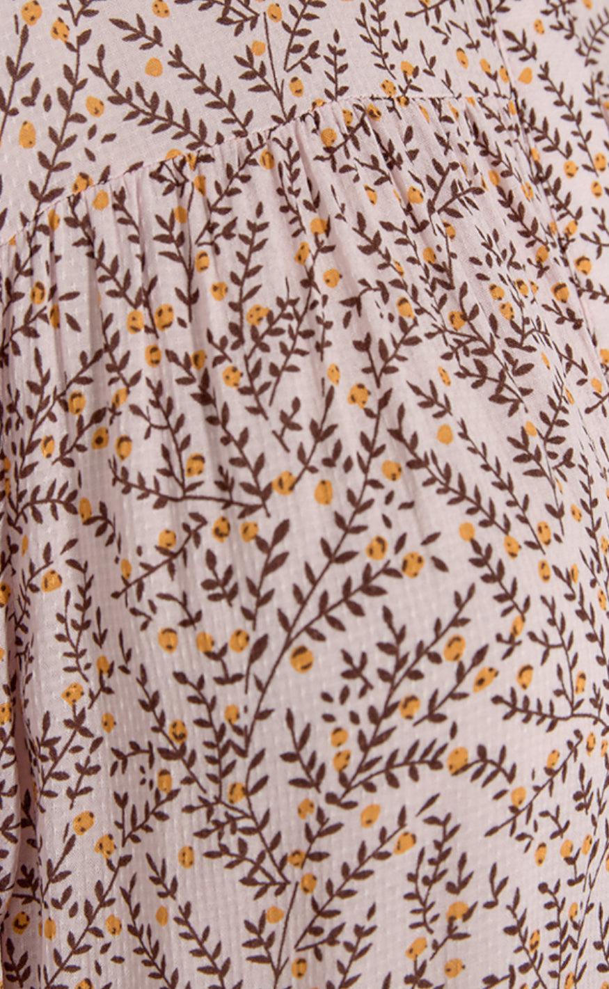 Freequent Kjole - Adney - Mary's Rose W. Flame Orange