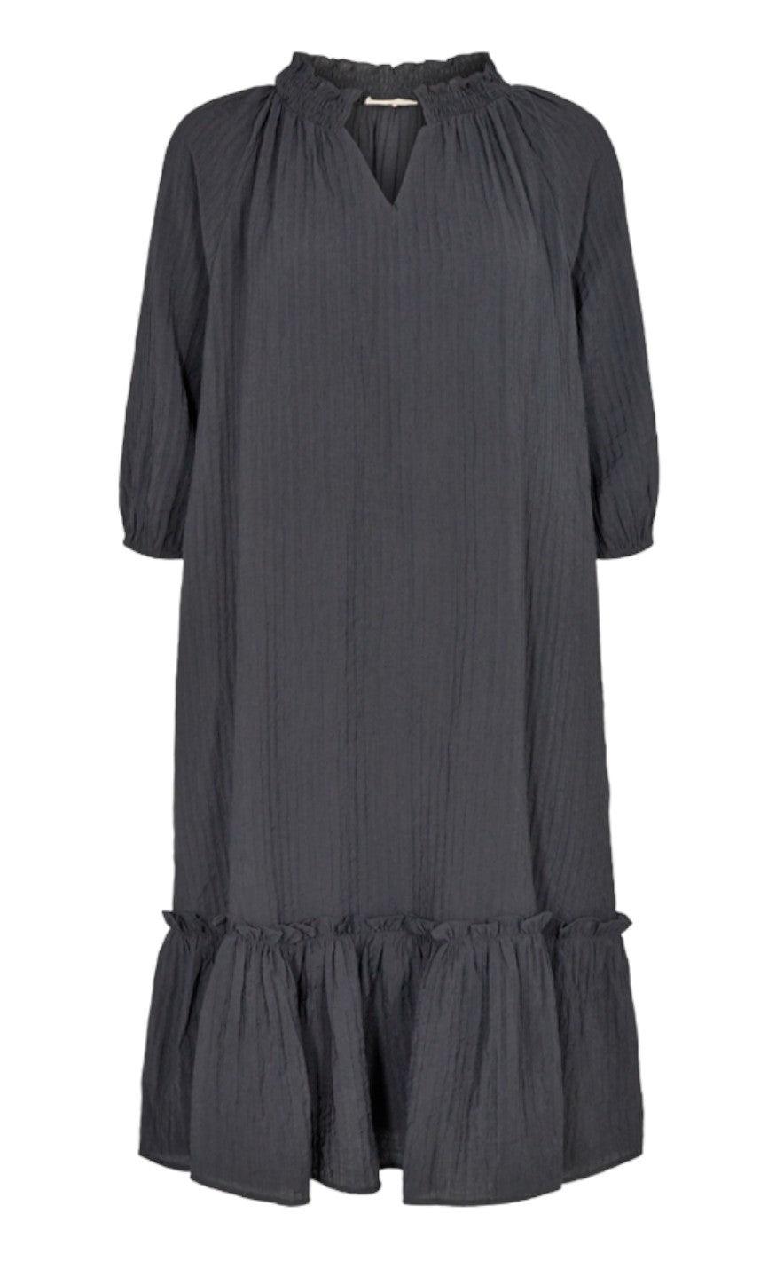 Freequent Kjole - Alina 3/4 - Black