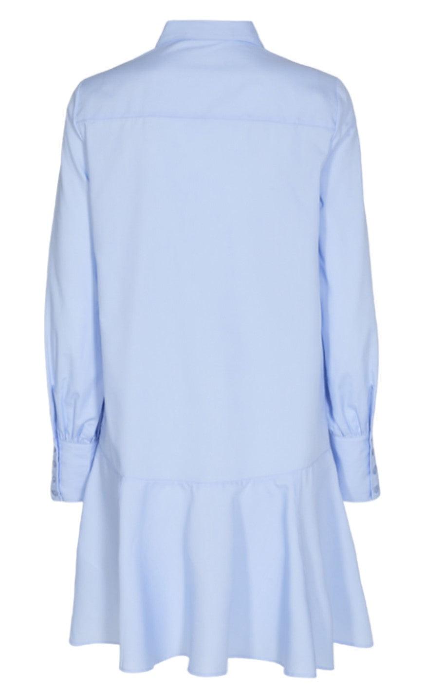 Freequent Kjole - Flynn - Chambray Blue