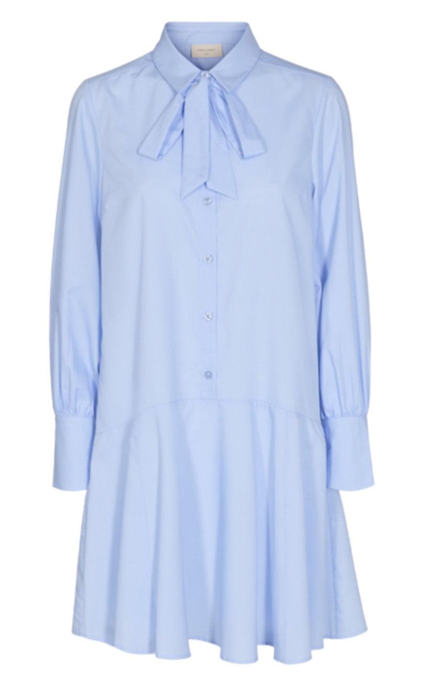 Freequent Kjole - Flynn - Chambray Blue