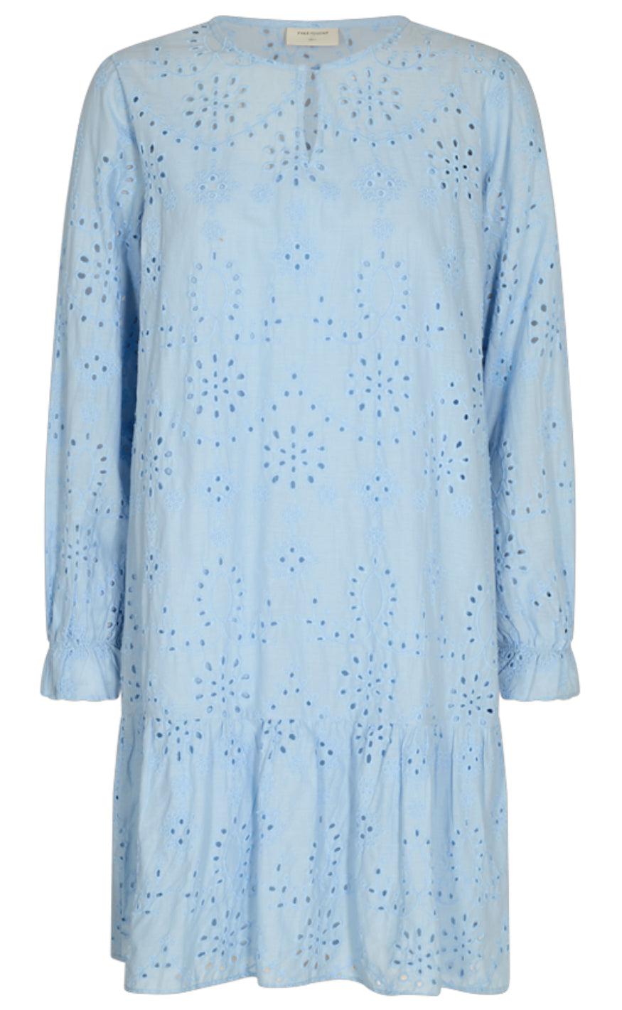 Freequent Kjole - Frasia - Chambray Blue