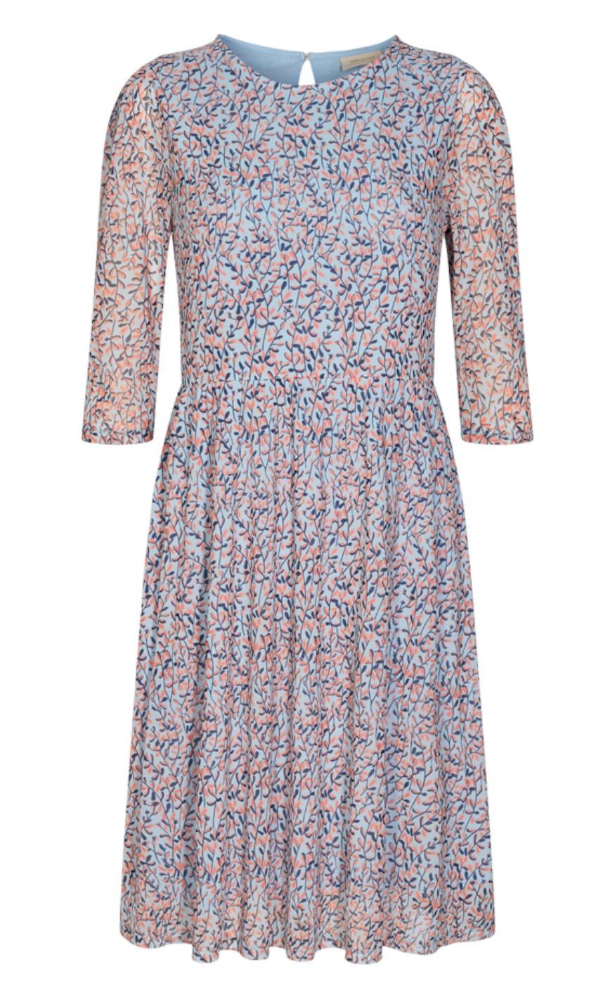 Freequent Kjole - Gama - Chambray Blue Mix
