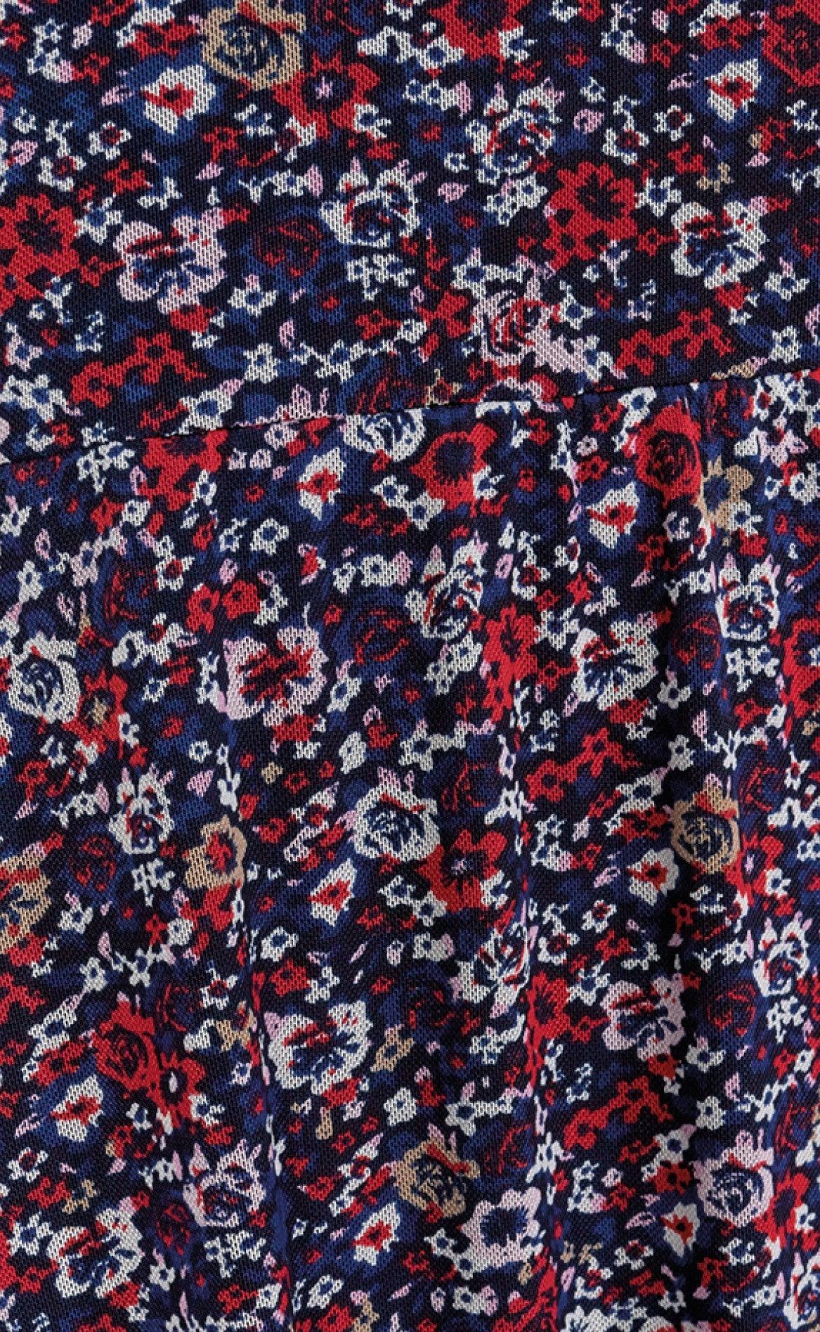 Freequent Kjole - Gry Hama - Poppy Red Mix