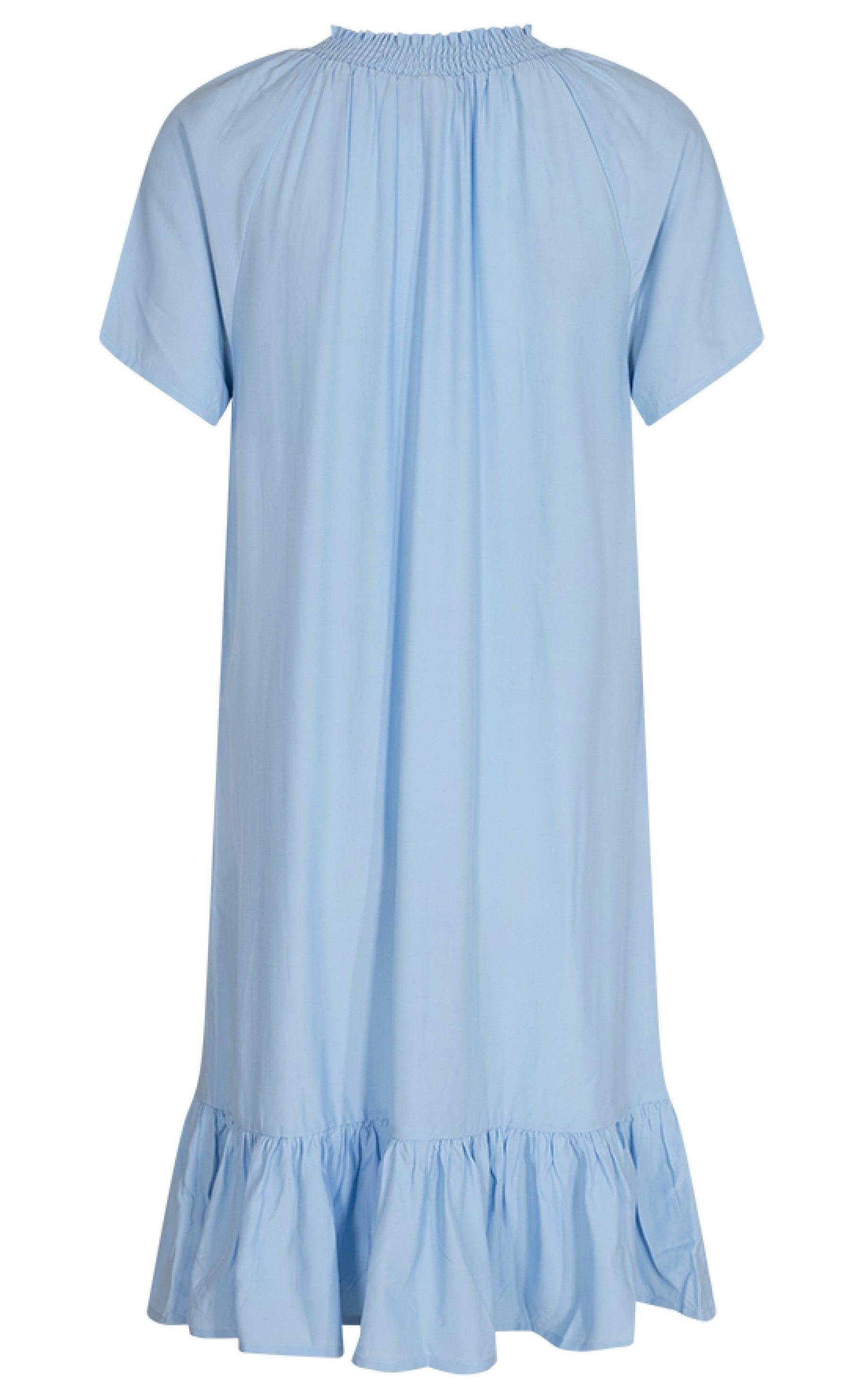 Freequent Kjole - Meralda - Chambray Blue