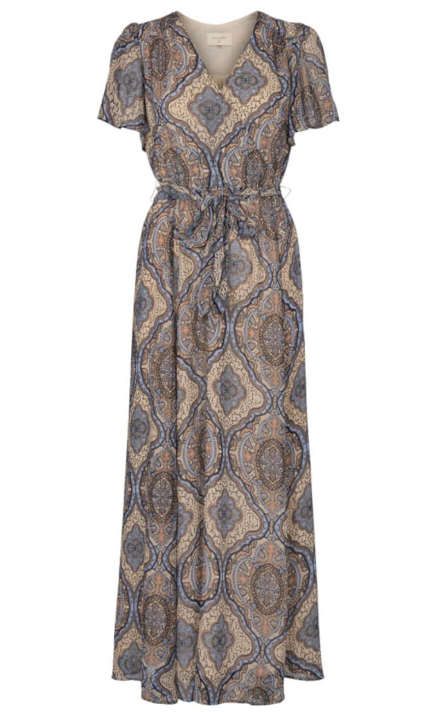 Freequent Kjole - Nady - Chambray Blue Mix