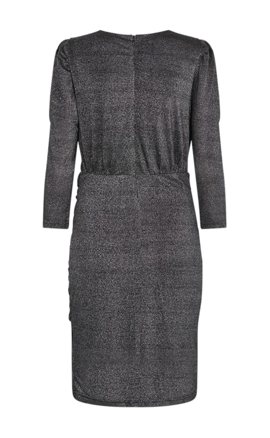 Freequent Kjole - Nalux - Black With Silver