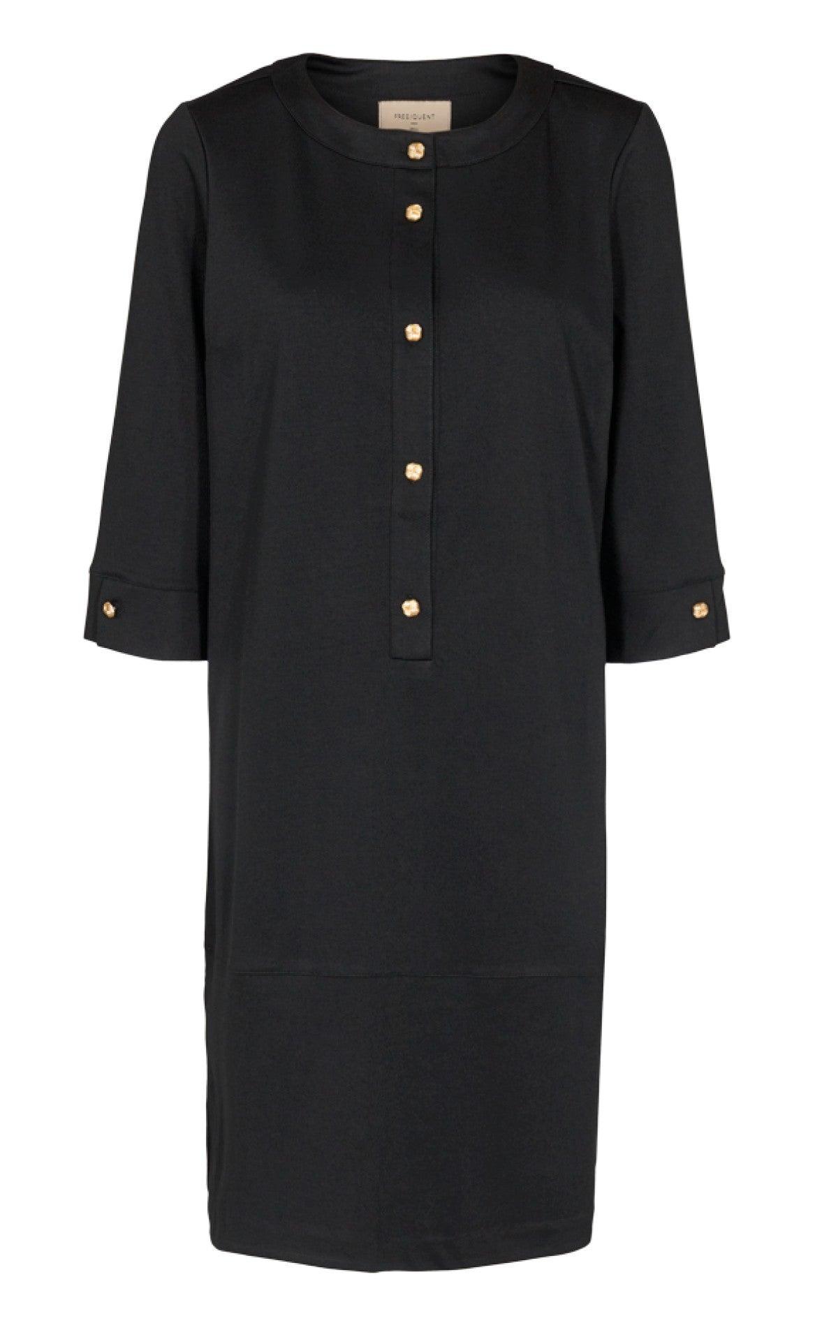 Freequent Kjole - Nanni - Black
