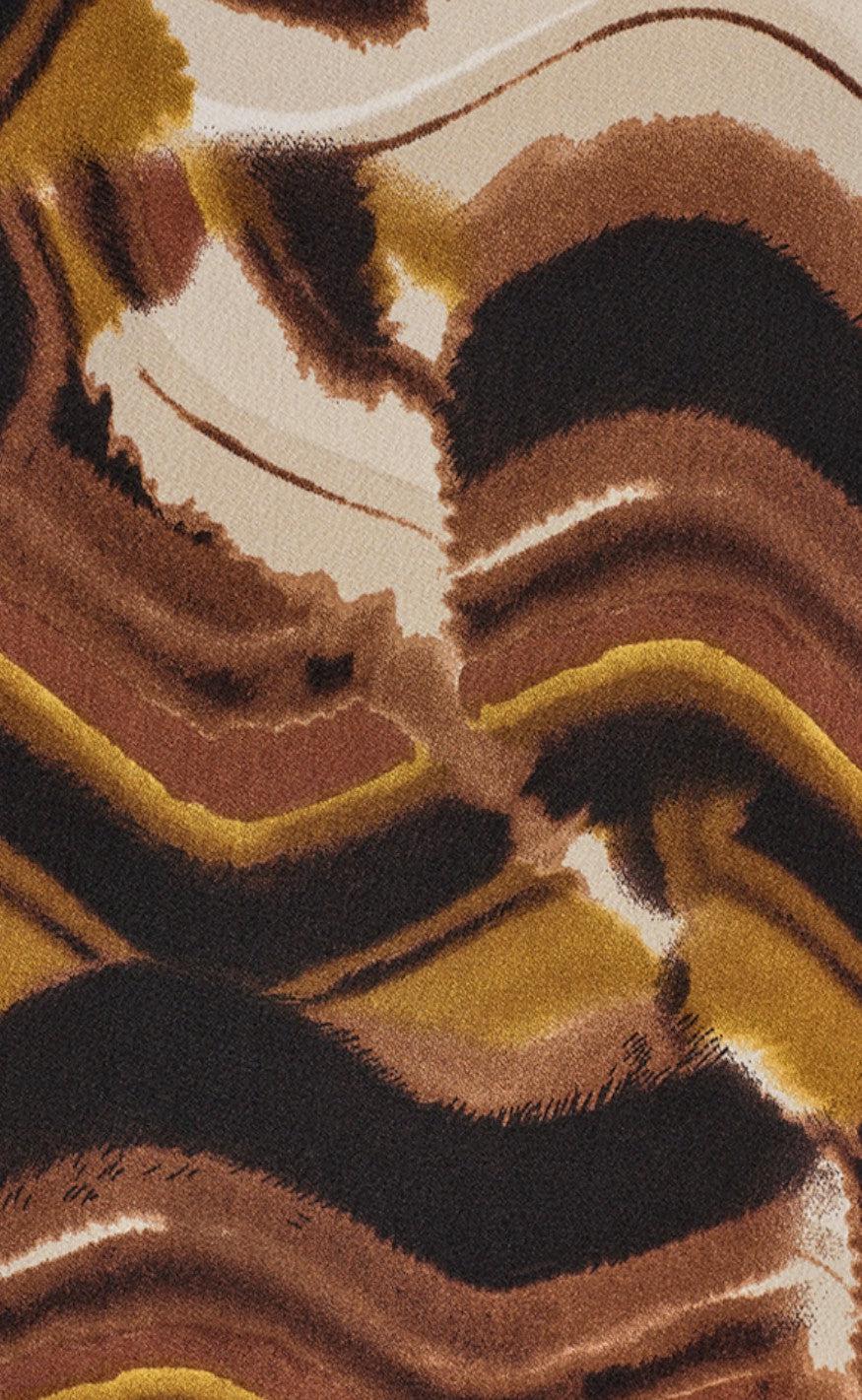 Freequent Kjole - Wish - Black With Amber Green