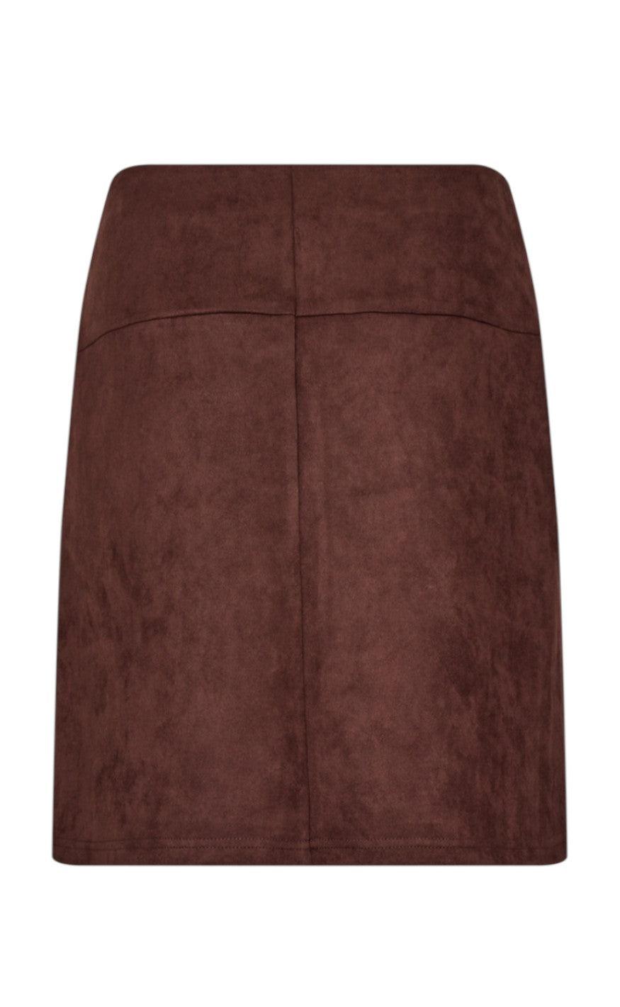 Freequent Nederdel - Lexie - Coffee Bean
