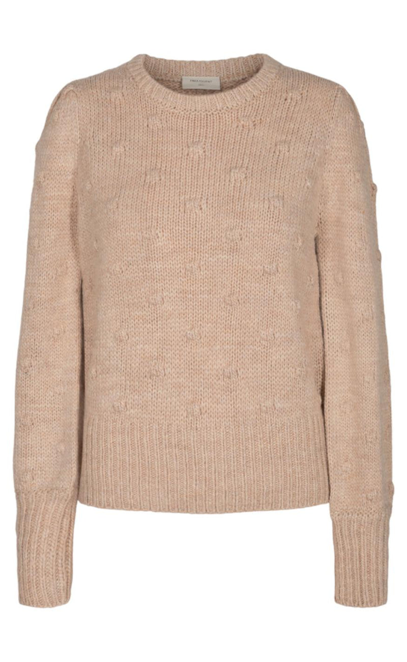 Freequent Pullover - Tea - Oxford Tan Melange