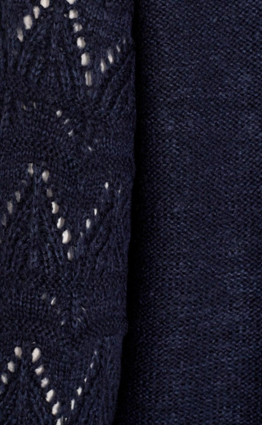 Freequent Pullover - Tina - Navy
