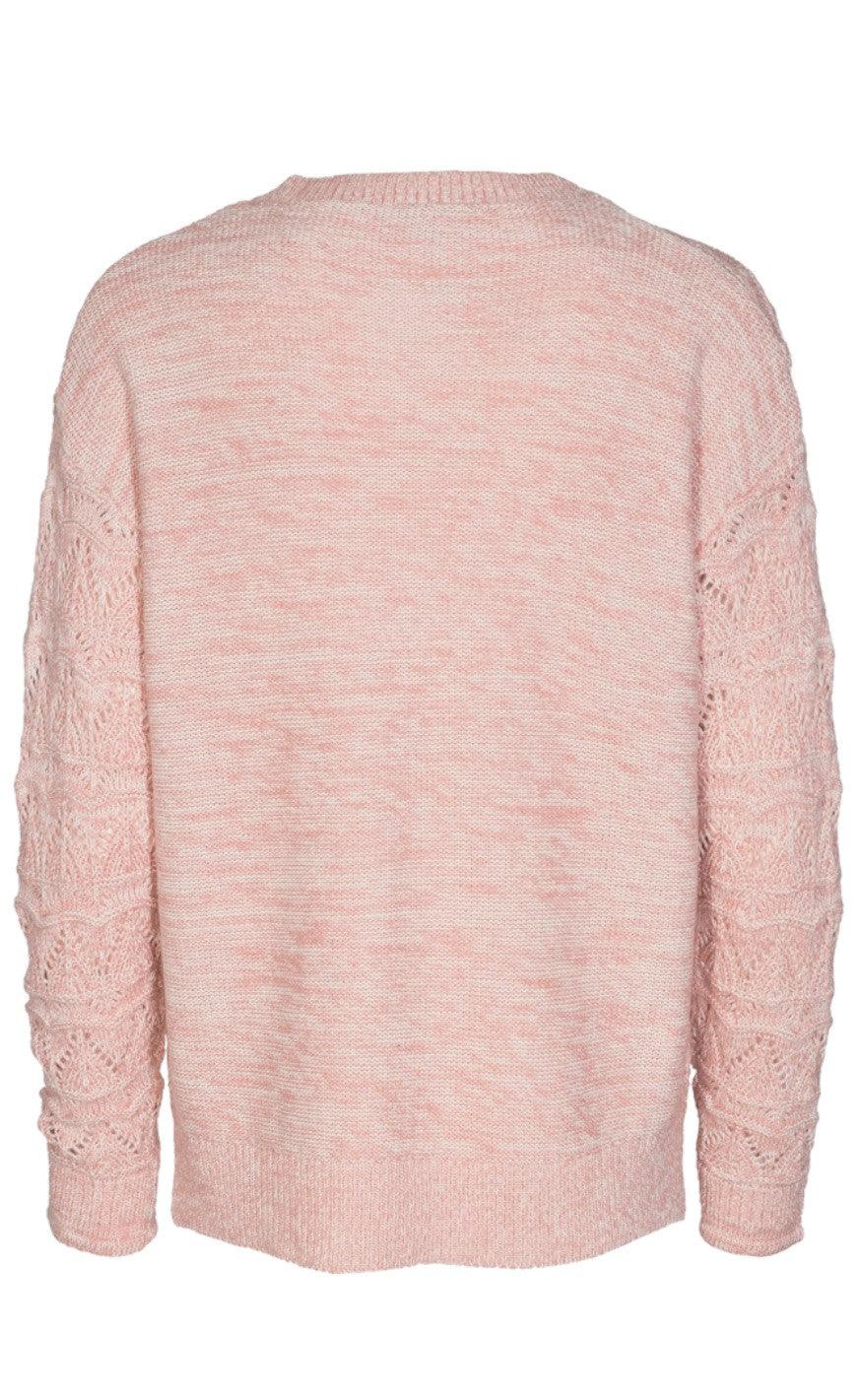 Freequent Pullover - Tina - Pale Mauve Melange