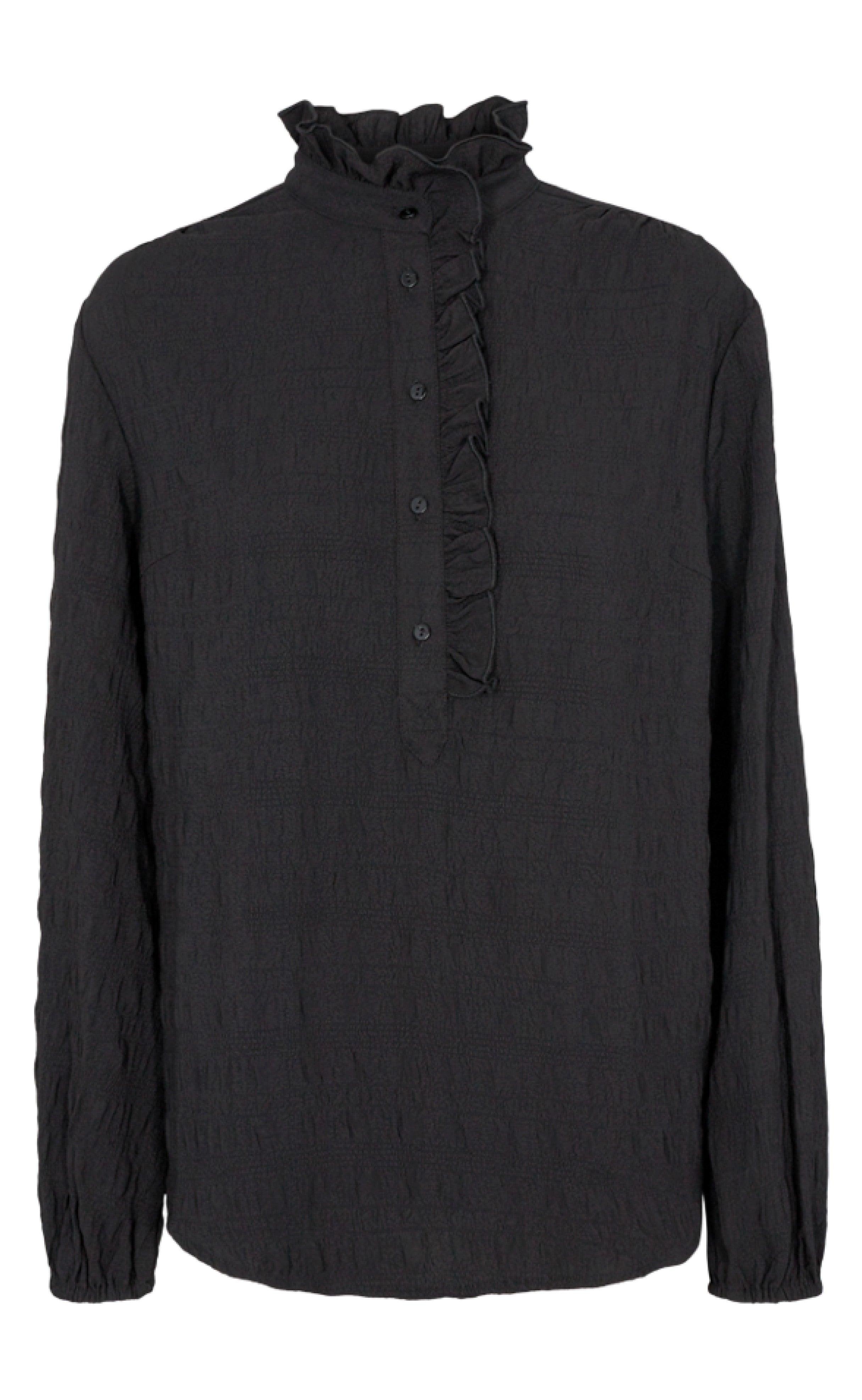 Freequent Shirt - Melisse - Black